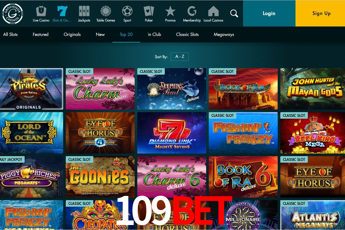 Experiência VIP 109bet